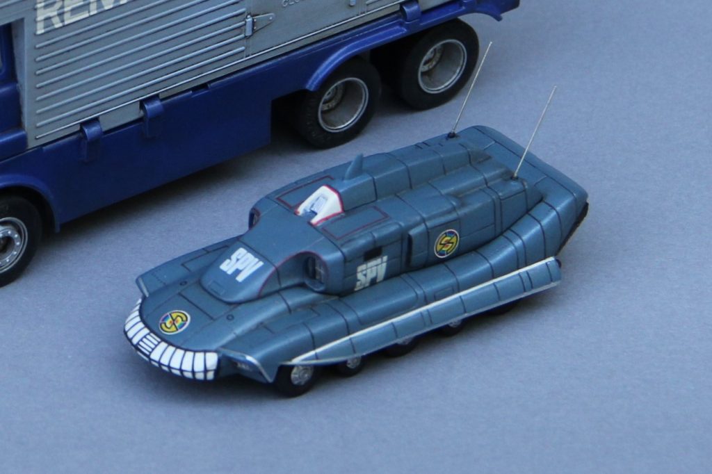 イマイ キャプテンスカーレット 秘密トレーラー ＆ コナミ 追跡戦闘車 – 模型製作 かえる工房