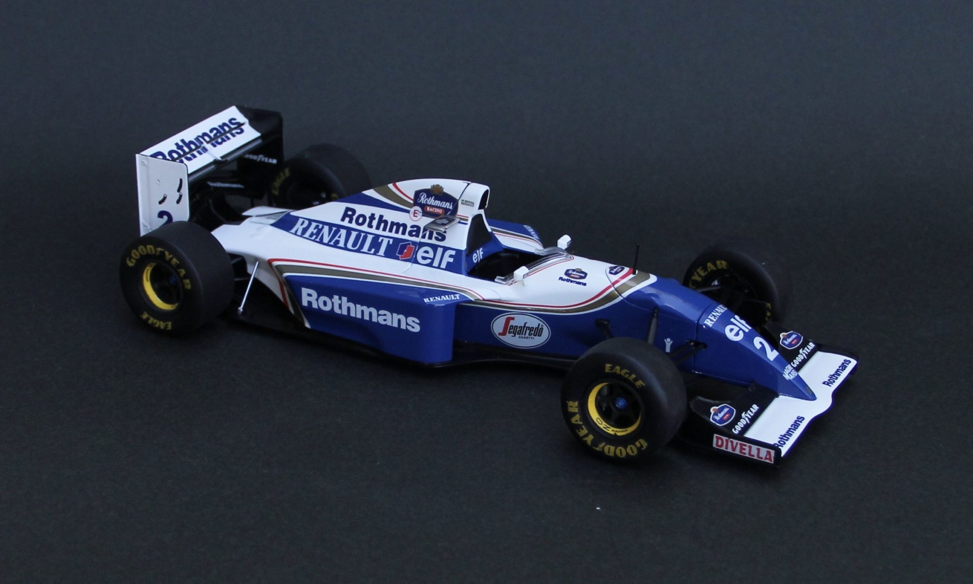 No.49 フジミ 1/20 ウィリアムズ FW16（1994年ブラジルGP） – 模型製作 